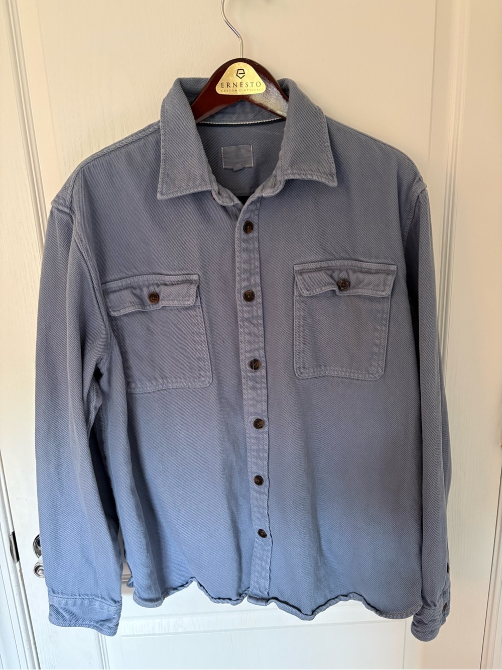 Light Blue Surfside Supply Men's Button-Up Casual Shirt Jacket. Size XL